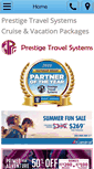 Mobile Screenshot of prestigetravelsystems.com